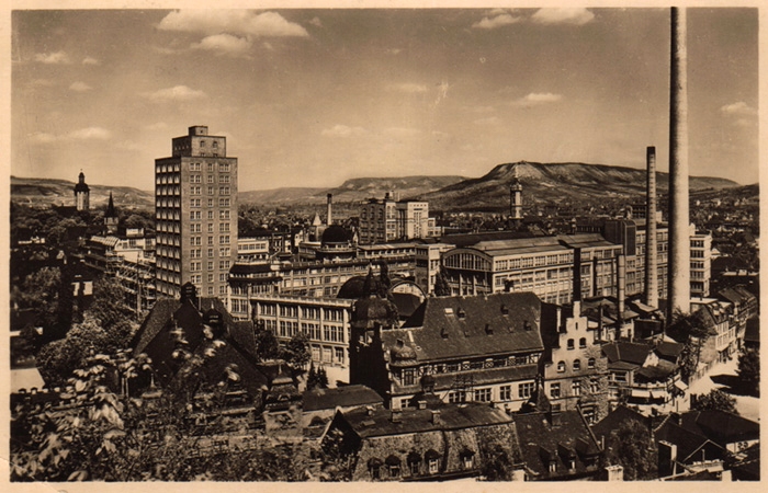 Zeiss factory in Jena, Germany. 1939
